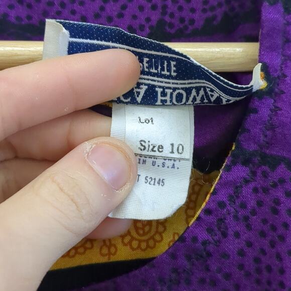 Vintage Jessica Howard Elephant wrap dress size 10 - Picture 3 of 9